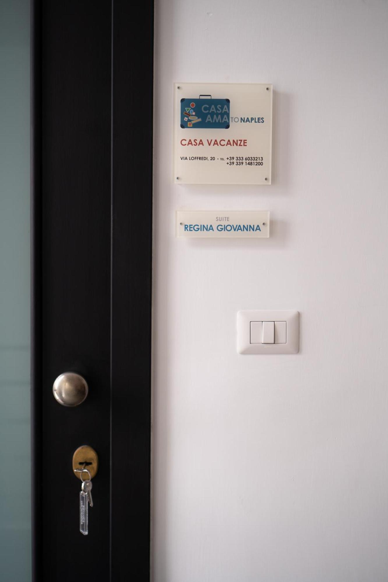 Casa Amato_2_Regina Giovanna Napoli Eksteriør billede